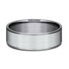 Thumbnail Image 2 of Men's Wedding Band Tantalum/14K White Gold 7.5mm