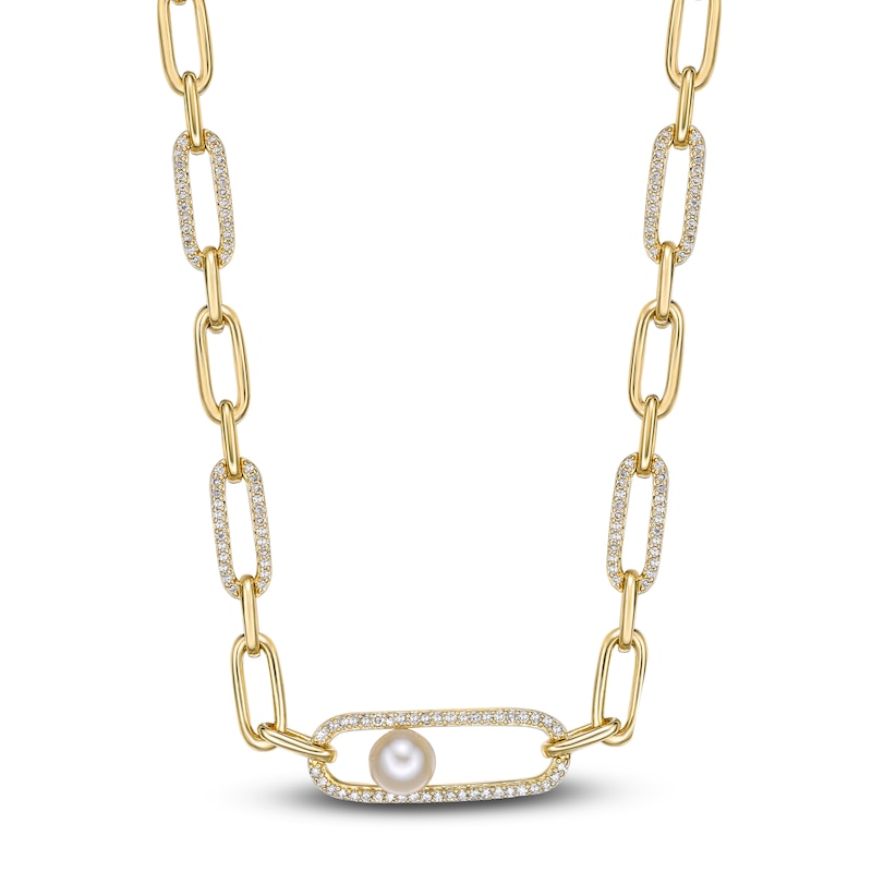 14k Yellow Freshwater Cultured Pearl 18 14k Yellow Freshwater Cultured Pearl 18