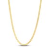 Thumbnail Image 1 of Hollow Bismark Chain Necklace 14K Yellow Gold 16" 3.5mm