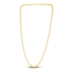 Thumbnail Image 2 of Hollow Bismark Chain Necklace 14K Yellow Gold 18" 4.7mm