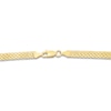 Thumbnail Image 3 of Hollow Bismark Chain Necklace 14K Yellow Gold 18" 4.7mm