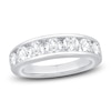 Thumbnail Image 1 of Lab-Grown Diamond Anniversary Band 2 ct tw Round 14K White Gold