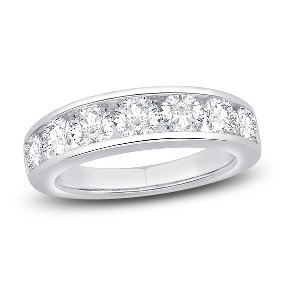 LabCreated Diamond Anniversary Band 2 ct tw Round 14K White Gold Jared