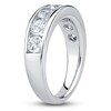 Thumbnail Image 1 of Lab-Created Diamond Anniversary Band 2 ct tw Round 14K White Gold