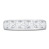 Thumbnail Image 2 of Lab-Created Diamond Anniversary Band 2 ct tw Round 14K White Gold