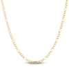 Thumbnail Image 0 of Solid Figaro Chain Necklace 14K Yellow Gold 16" 3.8mm