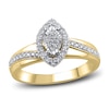 Thumbnail Image 0 of Diamond Promise Ring 1/4 ct tw Round 14K Yellow Gold