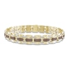 Thumbnail Image 1 of The New Fashioned Men's Bourbon-Colored & White Diamond Bracelet 2 ct tw Round 10K Yellow Gold 8.5"