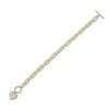 Thumbnail Image 2 of Shy Creation Diamond Heart Toggle Bracelet 3/8 ct tw 14K Yellow Gold 7.5" SC55024899Z7.5