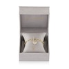 Thumbnail Image 4 of Shy Creation Diamond Heart Toggle Bracelet 3/8 ct tw 14K Yellow Gold 7.5" SC55024899Z7.5