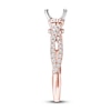Thumbnail Image 3 of Diamond Engagement Ring Setting 1/3 ct tw Round 14K Rose Gold