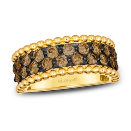 Le Vian Dolce D'Oro Chocolate Diamond Ring 1-3/8 ct tw 14K Honey Gold