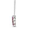 Thumbnail Image 1 of Le Vian Natural Ruby & Diamond Pendant Necklace 1/5 ct tw Platinum