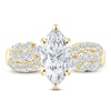 Thumbnail Image 3 of Pnina Tornai Lab-Grown Diamond Marquise-Cut Engagement Ring 3 ct tw 14K Yellow Gold