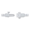 Thumbnail Image 1 of Baguette & Round-Cut Multi-Diamond Link Tennis Bracelet 14K White Gold 2-1/2 ct tw 14K White Gold 7"