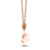 Thumbnail Image 2 of Shy Creation Diamond Accent Butterfly Necklace 14K Rose Gold 18" SC55009038