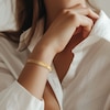 Thumbnail Image 3 of Blue Nile X Jared Curve Link Bracelet 14K Yellow Gold 7.5"