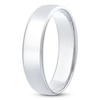 Thumbnail Image 2 of Men's Polished Milgrain Wedding Band 14K White Gold 6mm