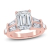 Thumbnail Image 1 of Emerald-Cut Created By Jared Studio Lab-Grown Diamond Engagement Ring 4-1/2 ct tw 14K Rose Gold