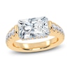 Thumbnail Image 1 of Radiant-Cut Created By Jared Studio Lab-Grown Diamond Engagement Ring 3-1/2 ct tw 14K Yellow Gold
