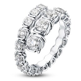 Matinee by A Link Diamond Abbracci Ring 2 ct tw Round 18K White Gold