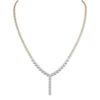Thumbnail Image 1 of Matinee by A Link Diamond Abbracci Y-Drop Necklace 2 ct tw 18K Yellow Gold 18"