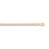 Thumbnail Image 2 of Diamond-Cut Popcorn Chain Necklace 4.25mm Semi-Solid 14K Two-Tone Gold 22"