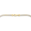 Thumbnail Image 3 of Diamond-Cut Popcorn Chain Necklace 4.25mm Semi-Solid 14K Two-Tone Gold 22"