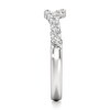 Thumbnail Image 3 of J'Lure Lab-Grown Diamond Contour Wedding Band 3/8 ct tw 18K White Gold