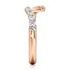 Thumbnail Image 3 of J'Lure Lab-Grown Diamond Contour Wedding Band 1/2 ct tw 18K Rose Gold