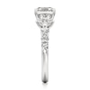 Thumbnail Image 3 of J'Lure Square-Emerald Step-Cut Lab-Grown Diamond Engagement Ring 3-1/2 ct tw 18K White Gold