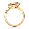 Thumbnail Image 2 of J'Lure Moval Old-Cut Lab-Grown Diamond Engagement Ring 1 ct tw 18K Yellow Gold
