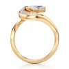 Thumbnail Image 2 of J'Lure Oval Portrait-Cut Lab-Grown Diamond Engagement Ring 1 ct tw 18K Yellow Gold