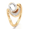 Thumbnail Image 4 of J'Lure Oval Portrait-Cut Lab-Grown Diamond Engagement Ring 1 ct tw 18K Yellow Gold