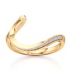 Thumbnail Image 1 of J'Lure Lab-Grown Diamond Contour Wedding Band 1/6 ct tw 18K Yellow Gold