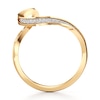 Thumbnail Image 2 of J'Lure Lab-Grown Diamond Contour Wedding Band 1/6 ct tw 18K Yellow Gold
