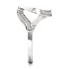 Thumbnail Image 3 of J'Lure Lab-Grown Diamond Contour Wedding Band 1/6 ct tw 18K White Gold