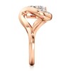 Thumbnail Image 3 of J'Lure Radiant Brilliant-Cut Lab-Grown Diamond Engagement Ring 2 ct tw 18K Rose Gold