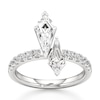 Thumbnail Image 1 of J'Lure Kite Step-Cut Two-Stone Lab-Grown Diamond Engagement Ring 1-7/8 ct tw 18K White Gold