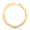 Thumbnail Image 2 of J'Lure Baguette-Cut Lab-Grown Diamond Contour Wedding Band 3/8 ct tw 18K Yellow Gold