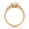 Thumbnail Image 2 of J'Lure Imperial-Emerald Step-Cut Lab-Grown Diamond Engagement Ring 2-3/8 ct tw 18K Yellow Gold