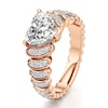 Thumbnail Image 4 of J'Lure Heart Brilliant-Cut Lab-Grown Diamond Engagement Ring 2-1/4 ct tw 18K Rose Gold