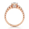 Thumbnail Image 2 of J'Lure Octagon Brilliant-Cut Lab-Grown Diamond Engagement Ring 2-1/3 ct tw 18K Rose Gold