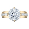 Thumbnail Image 3 of Vera Wang VOW Round-Cut Lab-Grown Diamond Engagement Ring 3-1/2 ct tw 14K Yellow Gold