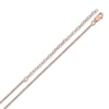 Thumbnail Image 3 of Script Nameplate Necklace 14K Rose Gold-Plated Sterling Silver 18"