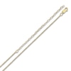 Thumbnail Image 3 of Engravable Name Bar Necklace with Heart Cutout 24K Yellow Gold-Plated Sterling Silver 18"