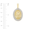 Thumbnail Image 4 of Diamond Jesus & Cross Reversible Charm 1/2 ct tw 10K Yellow Gold