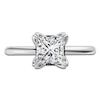 Thumbnail Image 3 of Certified Princess-Cut Diamond Solitaire Engagement Ring 2 ct tw Platinum (VS2/F)