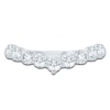 Thumbnail Image 3 of Lab-Grown Diamond Contour Anniversary Ring 1 ct tw 14K White Gold