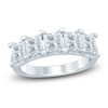 Thumbnail Image 1 of Princess-Cut Lab-Grown Diamond Five-Stone Anniversary Ring 3 ct tw 14K White Gold